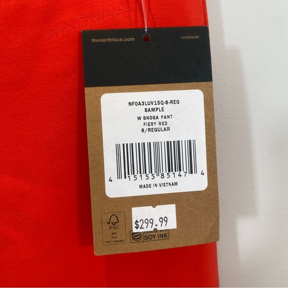 NEW North Face Women's Apex Snow Pant Size 8 (fit like size 6) - Picture 2 of 9